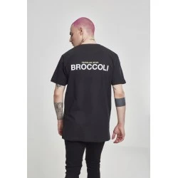 Мъжка черна тениска Mister Tee Broccoli