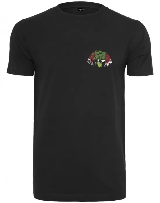 Мъжка черна тениска Mister Tee Broccoli, Тениски - Hoodstyle.bg