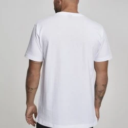 Мъжка тениска Mister Tee Gang Signs в бял цвят