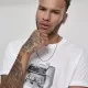 Мъжка тениска Mister Tee Cashcounter в бял цвят, Тениски - Hoodstyle.bg