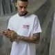 Мъжка тениска Mister Tee Cash Only в бял цвят, Тениски - Hoodstyle.bg