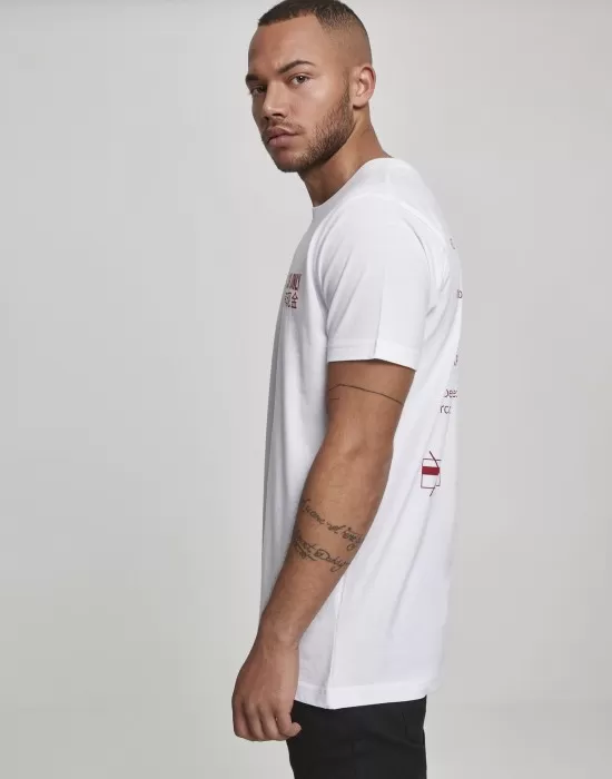 Мъжка тениска Mister Tee Cash Only в бял цвят, Тениски - Hoodstyle.bg