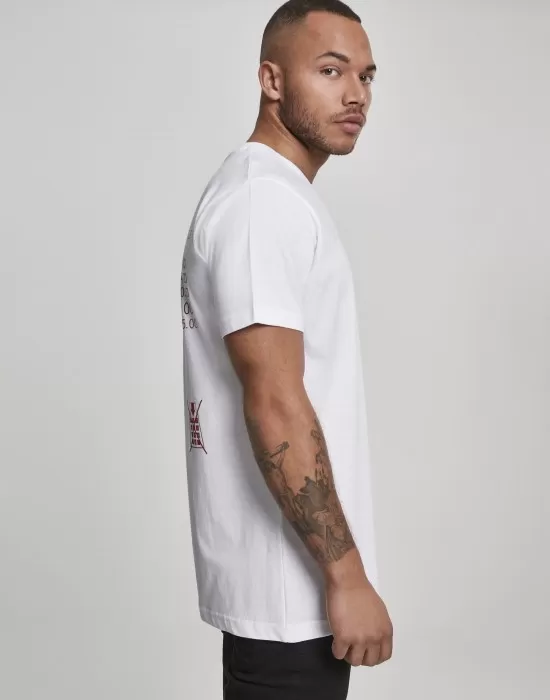 Мъжка тениска Mister Tee Cash Only в бял цвят, Тениски - Hoodstyle.bg