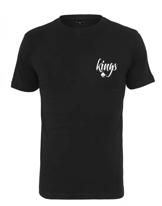Мъжка тениска Mister Tee Kings Cards в черен цвят, Тениски - Hoodstyle.bg
