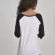 Дамска тениска Mister Tee Pistol Heart в бяло и черно, Тениски - Hoodstyle.bg