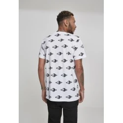 Мъжка бяла тениска Mister Tee NASA Planet