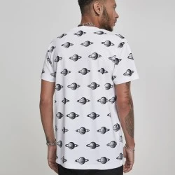 Мъжка бяла тениска Mister Tee NASA Planet