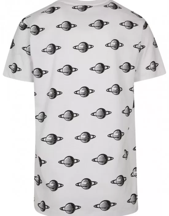 Мъжка бяла тениска Mister Tee NASA Planet, Тениски - Hoodstyle.bg