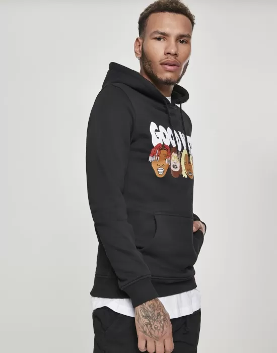 Мъжки черен суичър Mister Tee Goodnite, Суичъри - Hoodstyle.bg