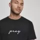 Мъжка черна тениска Mister Tee Pray, Тениски - Hoodstyle.bg