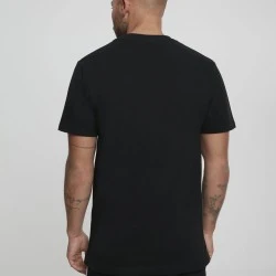 Мъжка черна тениска Mister Tee NASA Wormlogo