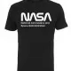 Мъжка черна тениска Mister Tee NASA Wormlogo, Тениски - Hoodstyle.bg