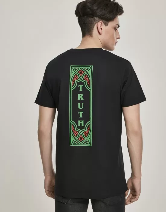 Мъжка тениска Mister Tee Truth в черен цвят, Тениски - Hoodstyle.bg
