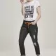 Дамска  тениска Mister Tee Respect Me в бял цвят, Тениски - Hoodstyle.bg