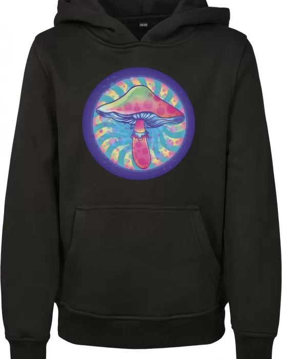 Детски суичър в черен цвят Mister Tee Mushroom, Деца - Hoodstyle.bg