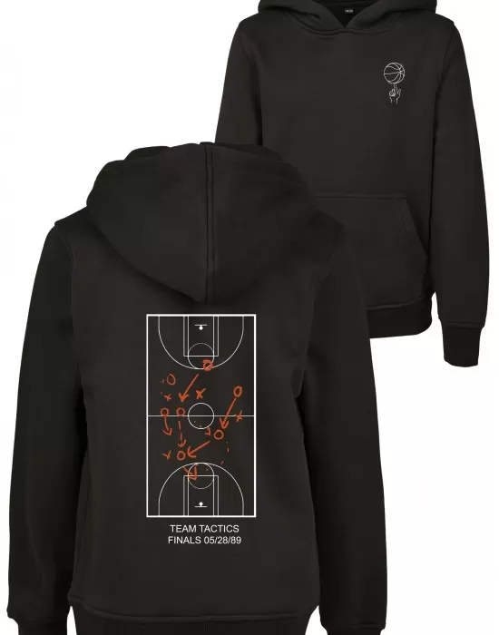 Детски суичър в черен цвят Mister Tee Team Tactics, Деца - Hoodstyle.bg
