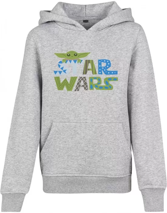 Детски суичър в сиво Mister Tee Star Wars Colorful, Деца - Hoodstyle.bg