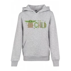 Детски суичър в сиво Mister Tee Mandalorian The Child 