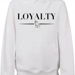 Детски суичър в бяло Mister Tee Loyalty 