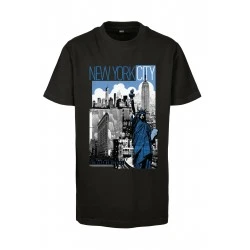 Детска Тениска Kids New York City Tee black 158/164