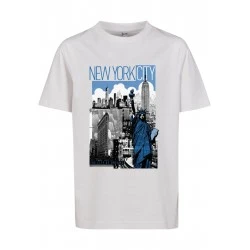 Детска Тениска Kids New York City Tee white 158/164