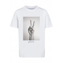 Детска Тениска Kids Peace Sign Tee white 158/164
