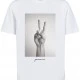 Детска Тениска Kids Peace Sign Tee white 158/164