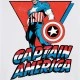 Тениска Marvel Captain America Kids Tee white 110