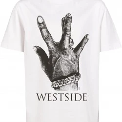 Детска Тениска Kids Westside Connection 2.0 Tee white 158/164