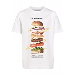 Детска Тениска Kids A Burger Tee white 158/164