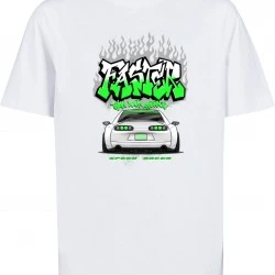 Детска Тениска Kids Faster Than Your Average Tee white 158/164