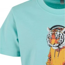 Детска Тениска Kids Tiger Sports Tee berylblue 158/164
