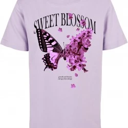 Детска Тениска Kids Sweet Blossom And Beauty Tee lilac 158/164
