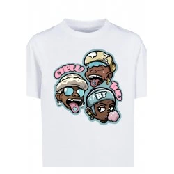 Детска Тениска Forever Crew Luv Tee white 158/164