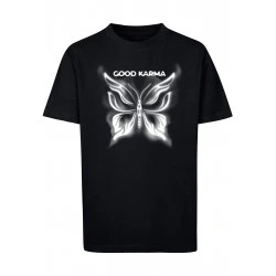 Детска Тениска Good Karma Butterfly Tee black 158/164