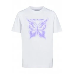Детска Тениска Good Karma Butterfly Tee white 158/164