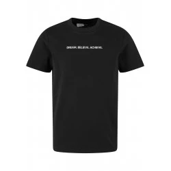 Детска Тениска Dream. Believe. Achieve. EMB Tee black 158/164