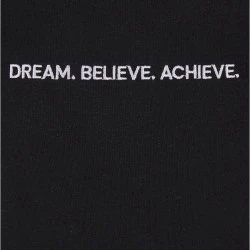 Детска Тениска Dream. Believe. Achieve. EMB Tee black 158/164
