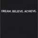 Детска Тениска Dream. Believe. Achieve. EMB Tee black 158/164