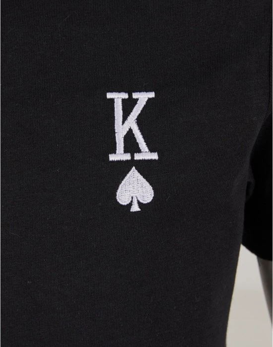 Детска Тениска King Card Game EMB Tee black 158/164