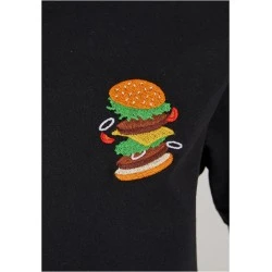 Детска Тениска Burger Love EMB Tee black 158/164