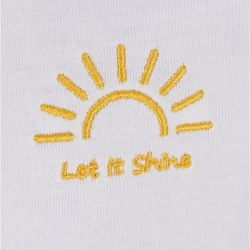 Детска Тениска Let It Shine Sun EMB Tee white 158/164