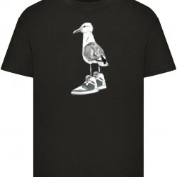 Детска Тениска The Seagull Sneakers Tee black 158/164