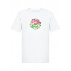Детска Тениска Kids Save And Love Tee white 158/164