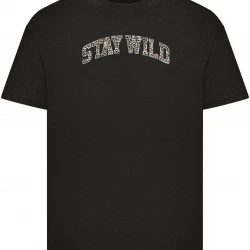 Детска Тениска Kids Stay Wild Leo Tee black 158/164