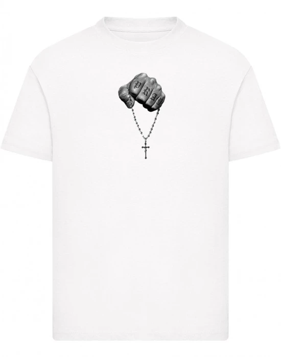 Детска Тениска Kids Faith Meets Strength Tee white 158/164