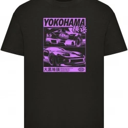 Детска Тениска Kids Yokohama Race Tee black 158/164