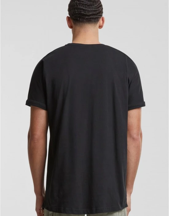 2 Броя Изчистени Мъжки ТенискиPre-Pack Long Shaped Turnup Tee 2-Pack black XXL