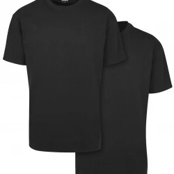 Комплект два броя тениски в черно Urban Classics