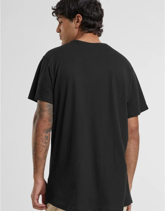 2 Броя Изчистени Мъжки ТенискиPre-Pack Shaped Long Tee 2-Pack black XXL